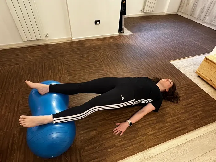 Rilassamento con fitball